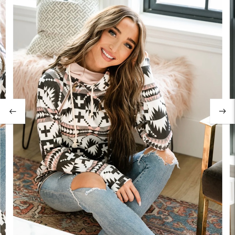 Ampersand Avenue Doublehood Sweatshirt